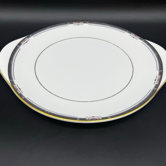 Royal Doulton Musicale Cake Plate Bone China England - Picture 2 of 5